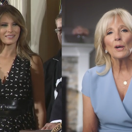 Melania dice adiós a la Casa Blanca y deja paso a Jill Biden