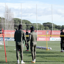 El Atlético de Madrid prepara el partido ante el Alavés