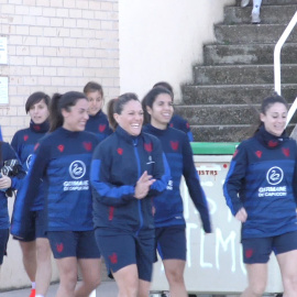 Entrenamiento del Levante UD Femenino