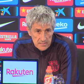 Setién asegura que no le afectan los problemas del club