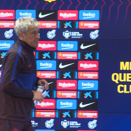 Rueda de prensa de Quique Setién