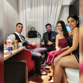 Georgina Rodríguez, la estrella del festival de San Remo