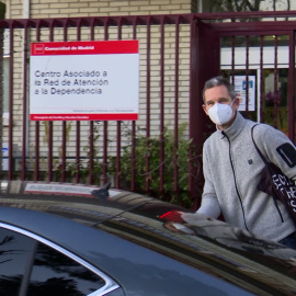 Urdangarin vuelve a Don Orione después de su encuentro con Doña Elena