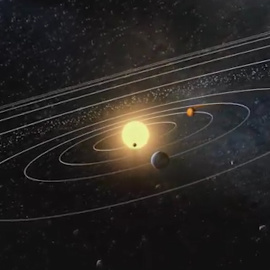 Un disco de objetos helados, alternativa al misterioso Planeta Nueve