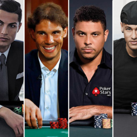 Juan Carlos Navarro, Cristiano Ronaldo, Rafa Nadal, Ronaldo Nazario da Lima, Neymar, y Gerard Piqué.