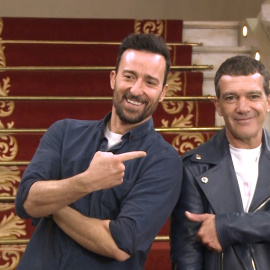 Banderas presenta su musical 'A Chorus Line' junto a Pablo Puyol