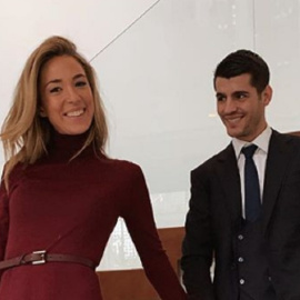 Alice Campello encantada de volver a España junto a Morata