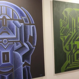 Exposición 'Color y negro' de Ramiro Tapia en La Salina de Salamanca