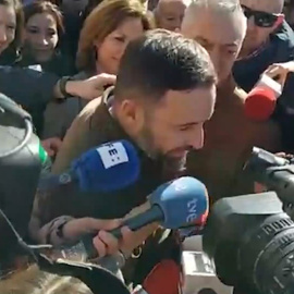 Agricultores afean a Vox su paso por la protesta