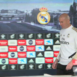 Zidane ofrece una rueda de prensa
