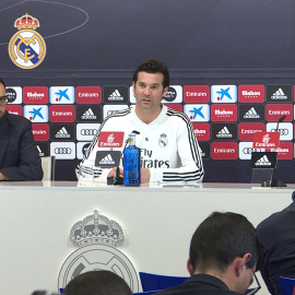 Rueda de prensa de Solari previa al 'clásico'