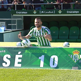 El Betis presenta oficialmente a su nuevo jugador Jesé Rodríguez