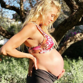 La actriz Patricia Montero entra en la recta final de su embarazo