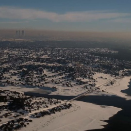 Filomena agudiza la boina de contaminación madrileña