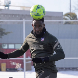 Primer entrenamiento de Dembélé