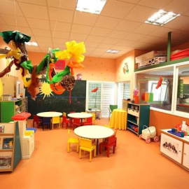 Escuela infantil de Madrid.- EUROPA PRESS