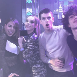 Reunión de 'Élite' por el cumpleaños de Ester Expósito