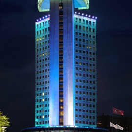 Sede del banco turco Garanti. E.P.