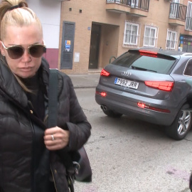 Primeras imágenes de Belén Esteban tras la muerte de su exmarido