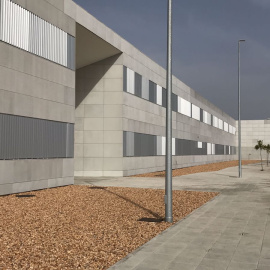 Vista del centro hospitalario de alto rendimiento de Lepe (Hueva)