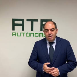 El presidente de ATA, Lorenzo Amor, sobre los datos del paro de enero