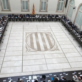 La primera trobada del Pacte Nacional pel Referèndum. EUROPA PRESS