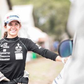 La piloto de Dakar Cristina Gutiérrez.
