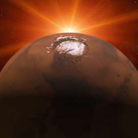 Marte puede conservar una cámara de magma que propicia agua líquida