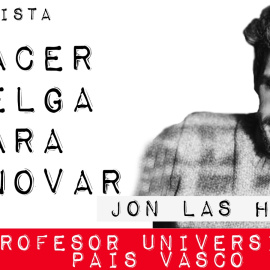 Hacer huelga para renovar - Entrevista a Jon las Heras - En la Frontera, 4 de febrero de 2021