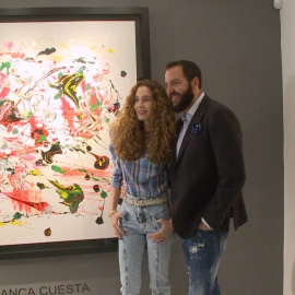 Blanca Cuesta combina su faceta artistica con su vida familiar