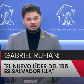 Gabriel Rufián sobre Salvador Illa