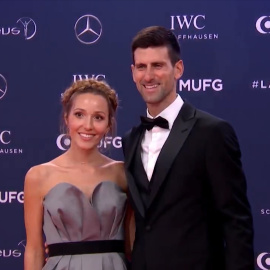 Novak Djokovic y su mujer se encuentran en su momento más dulce