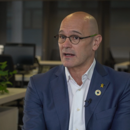 Raül Romeva: "Esto no es libertad, yo estoy cumpliendo prisión"