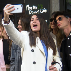 Laura Matamoros tiene muchos motivos para sonreir