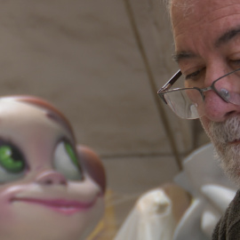 Artistas falleros ultiman sus creaciones para las Fallas de 2019