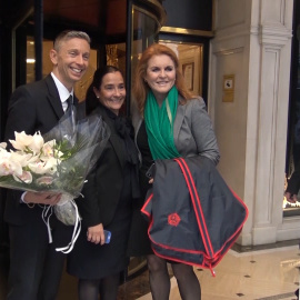 Sarah Fergurson visita Madrid por sus compromisos profesionales