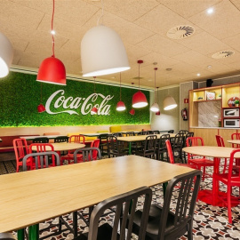 Nuevas oficinas de Coca-Cola en España. E.P.