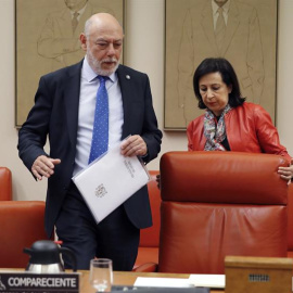 El fiscal general del Estado, José Manuel Maza, en el Congreso. EFE/Juan Carlos Hidalgo