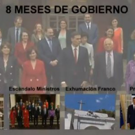La trayectoria de Sánchez en Moncloa: 8 meses y medio repletos de 'casis'