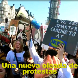 Los jóvenes de Europa se manifiestan contra el cambio climático