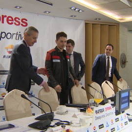 Jorge Lorenzo participa en los Desayunos Deportivos de Europa Press