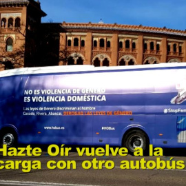 Hazte Oír contra la violencia de género, con un nuevo autobús
