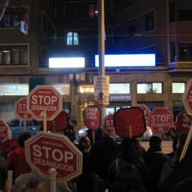 Manifestación de Stop Desahucios. E.P.