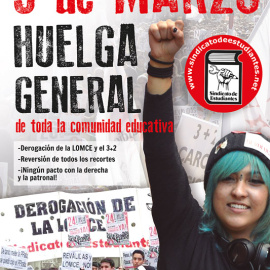 Cartel de las manifestaciones convocadas