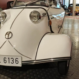 El Museo de la Automoción de Salamanca exhibe un Messerschmitt KR200