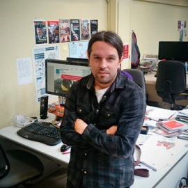 El periodista de 'Argía' Axier López.- PDLI