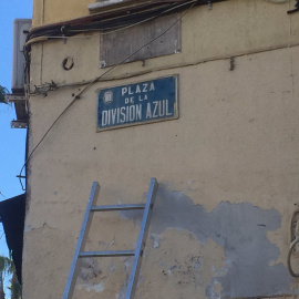 La plaza de la Igualdad vuelve a ser la plaza de la División Azul