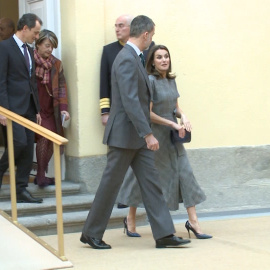 La Reina Letizia vuelve a confiar en el 'príncipe de Gales'