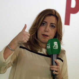 La presidenta de Andalucía, Susana Díaz, en un acto del PSOE andaluz. EFE