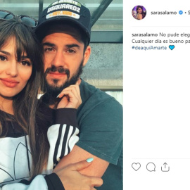 Sara Sálamo declara su amor a Isco Alarcón